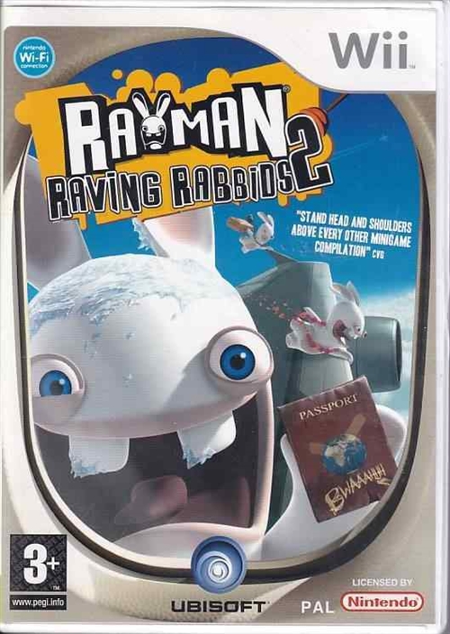 Rayman Raving Rabbids 2 - Wii (B Grade) (Genbrug)